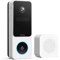 AOSUVideo Doorbell ドアベル 防犯 Alexa 日本語説明書 Amazon.co.jp: aosu インターホン ドアホン ワイヤレス 【電池式・配線